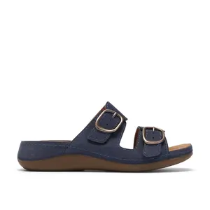 Clarks Womens Cecily Step Flat Sandals,Sliders Clarks Womens Cecily Step Flat Sandals,Sliders