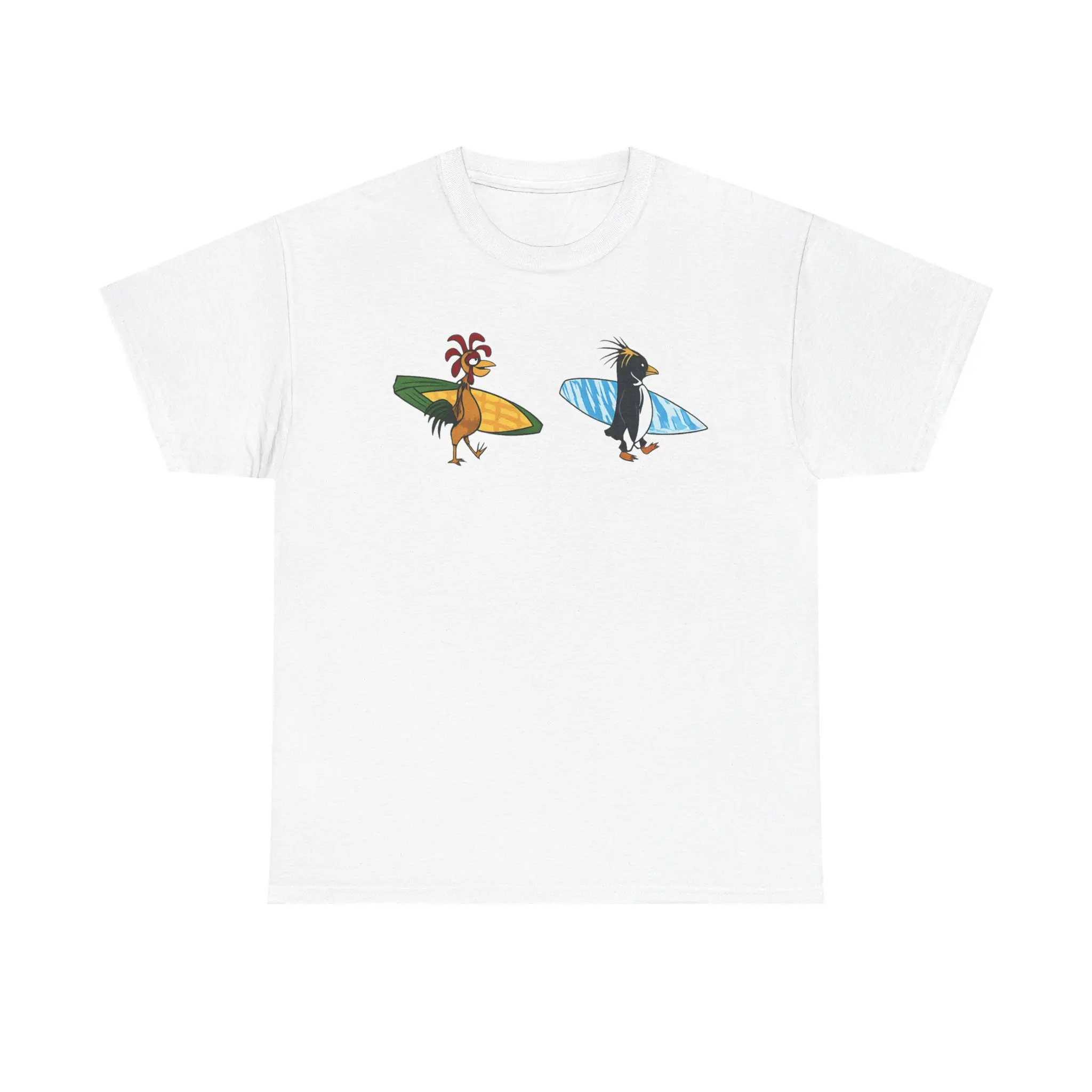 Cody Maverick & Chicken Joe Surfs Up Unisex T-Shirt Funny Shirt Graphic T-shirts Trendy Shirt