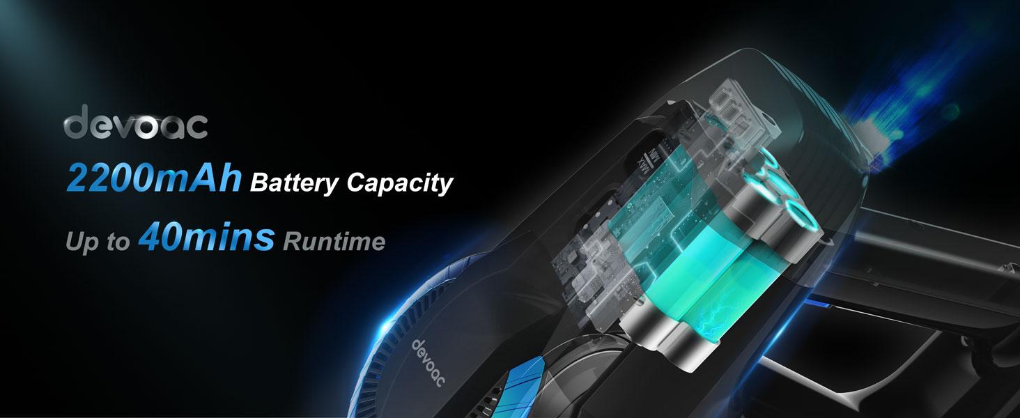 [FebFaves] Devoac N300 Cordless Vacuum, 8-in-1 Rechargeable Stick Vacuum, Lightweight and Designed for Everyday Home Cleaning, with up to 20kPa Suction and up to 40 Minutes of Runtime, for Hardwood Floors, Carpets, Tiles, cars, and Pet Hair