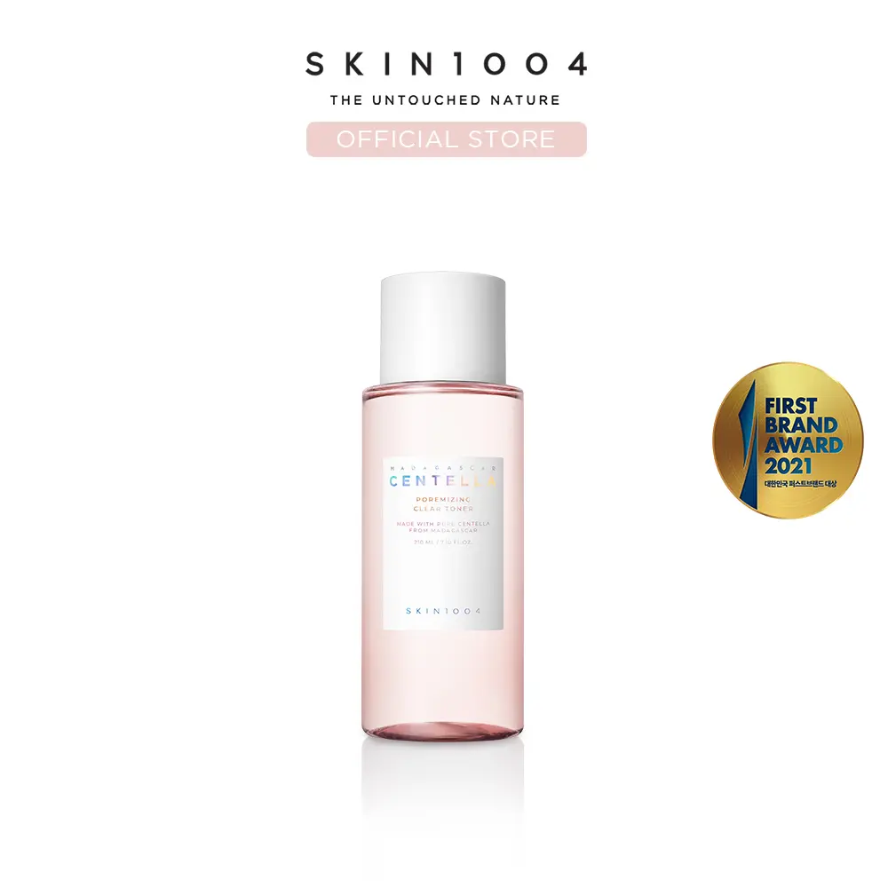 [SKIN1004 Official Shop] Poremizing Clear Toner 7.1 fl.oz, 210ml - Himalayan Pink Salt Toner for Sensitive Skin Care