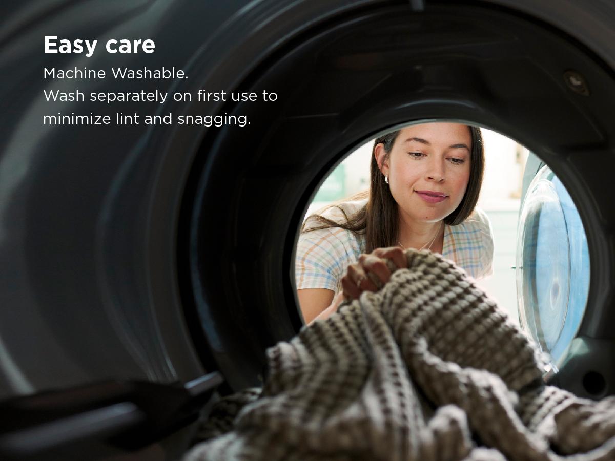 Bedsure Cooling Cotton Waffle  Blanket - Lightweight Breathable Blanket of Rayon Derived from Bamboo for Hot Sleepers, Luxury Throws for Bed, Couch and Sofa