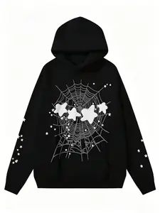 Nevermind the Spider, Here's the Slime - Unisex Hoodie Print Short Fashion Menswear Sweaters Tops Suits Outfits Clothes Stylish Pullover Long Sleeve Sweatshirts