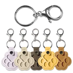 Cute Pets Fur Memory Charm – Paw-Shaped Charm for Collecting Pet Fur, Memorial Gift for Cat or Dog Lovers, Keychain or Necklace Decoration