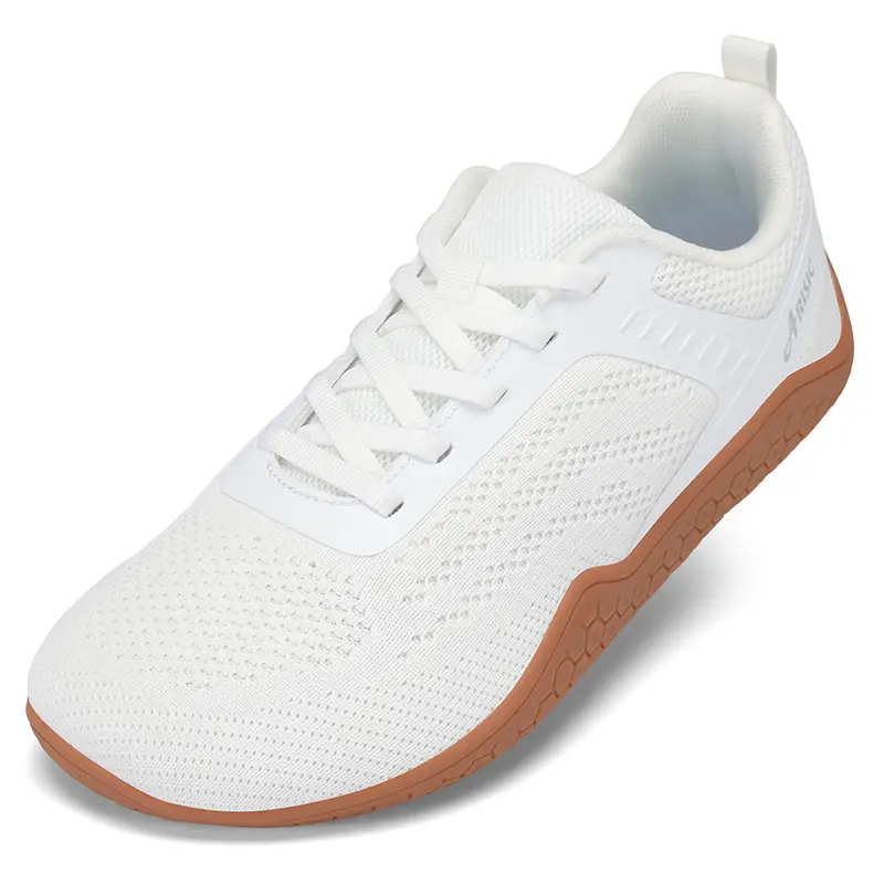Barefoot Minimalist Shoes for Men & Women, Zero Drop Slip-On Sneakers with Wide Toe Box, Lightweight Canvas Upper Casual Comfort Shoes