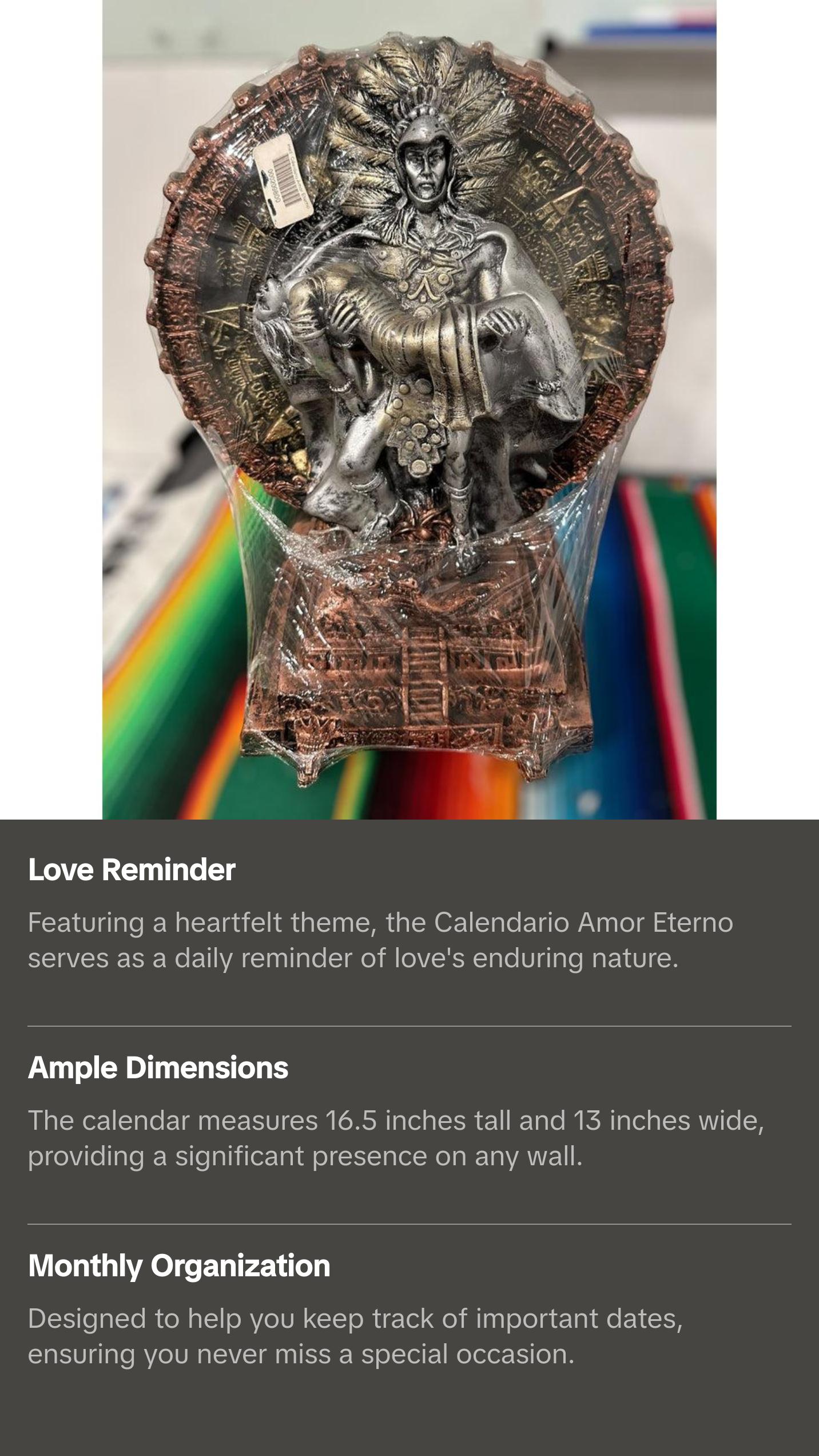 Calendario Amor Eterno