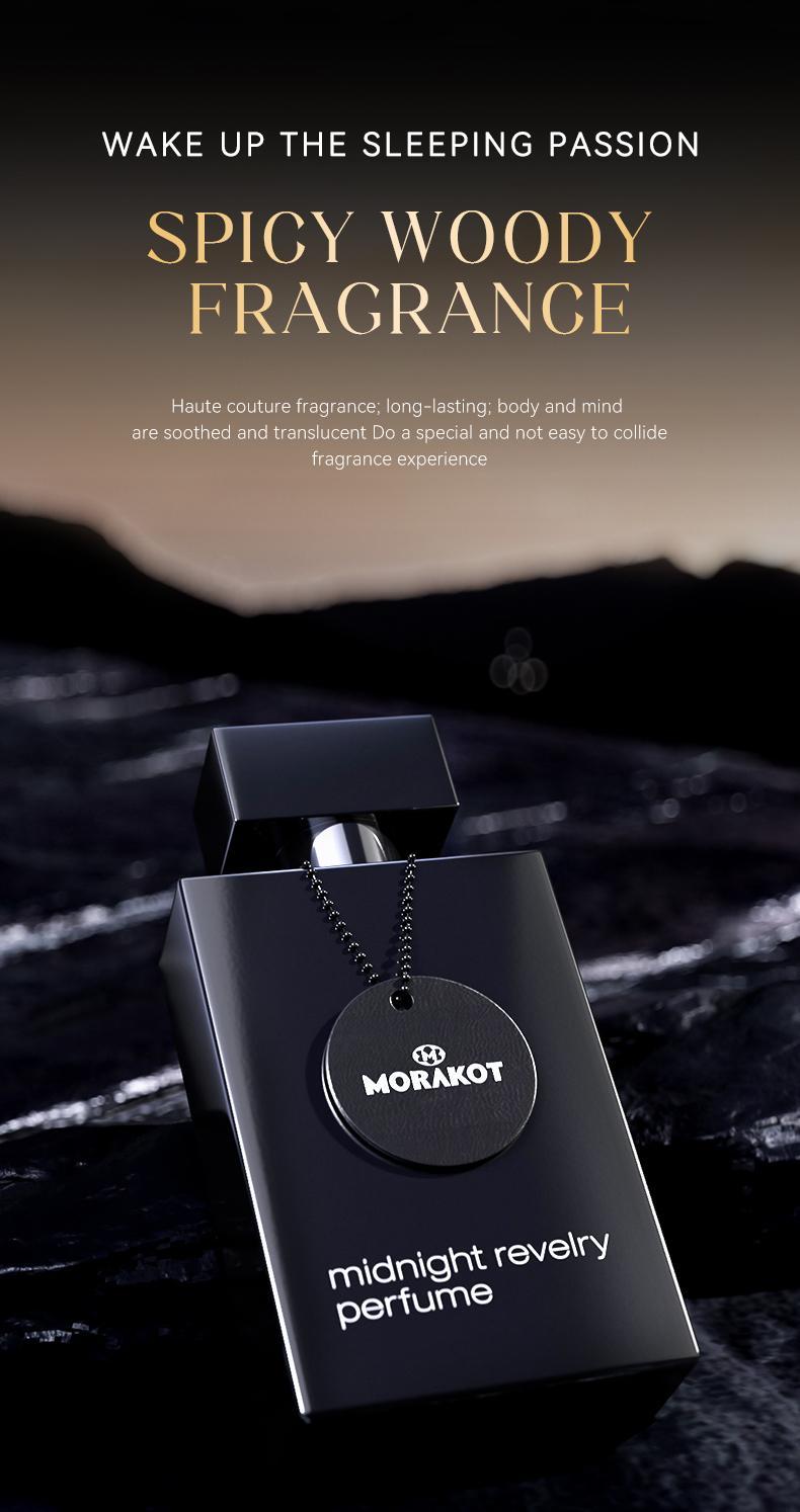 Morakot Midnight Marine Eau De Parfum Unisex 50ml Ocean Fresh Scent Premium Aromatic Woody Fragrance with Bergamot Coconut Amber for Him & Her Bold Arabian Perfume Luxurious Gift