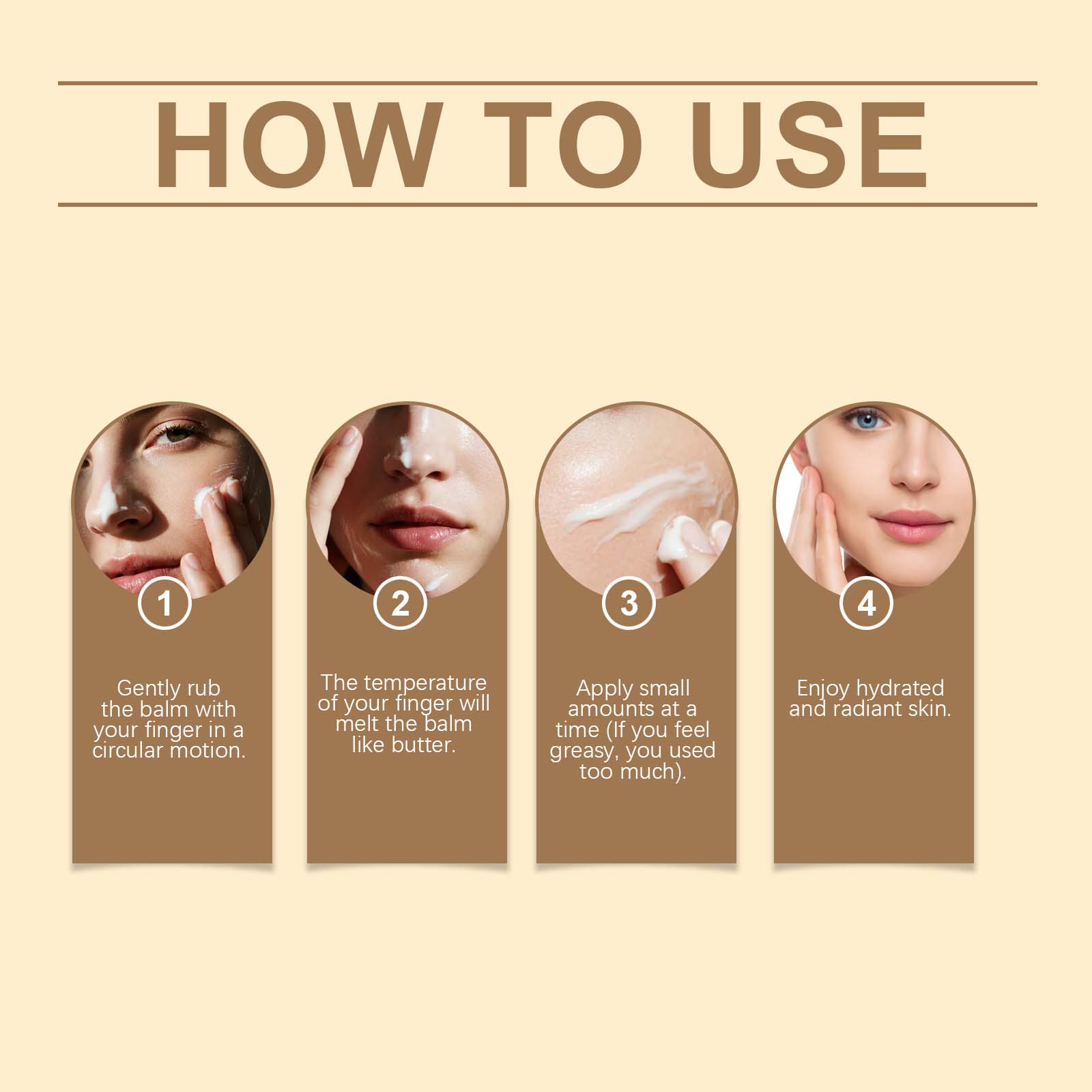 3-Piece set Whipped Tallow Honey Balm - 12 Oz,Moisturizing Cream for Soft, Smooth Skin - Handmade All-Natural Moisturizer-Handmade ChristmasSpecial Offer Package Body Care Gentle