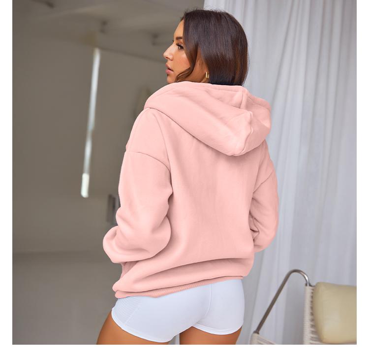 Automet Womens Zip Up Hoodies Oversized Sweatshirts Fall Fashion Outfits Casual Jackets 2025 Winter Clothes