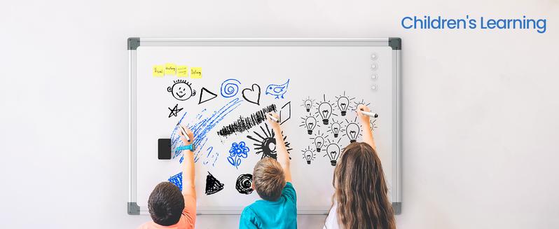 Sweet Furniture S - Magnetic White Board Kit for Wall 36" x 24"，1 Dry-Erase Eraser&2 markers Markers&4 Magnetic Pins, Sliver Reinforced Aluminum Frame