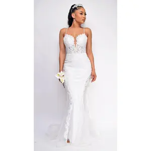 Esmee White Lace Bridal Gown