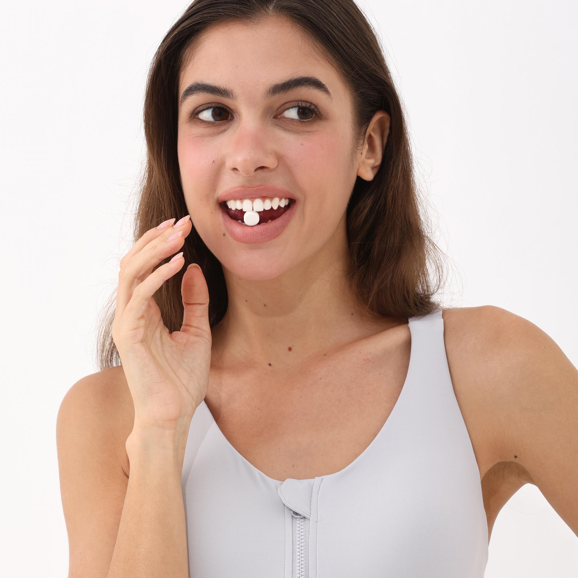 MSDRWIKEY Solid Toothpaste Tablets – Fluoride-Free, Eco-Friendly, Fresh Breath, Gentle Natural Oral Care