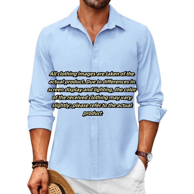 COOFANDY Men's Thin Long Sleeve Button Down Shirts Casual Business Dress Shirt