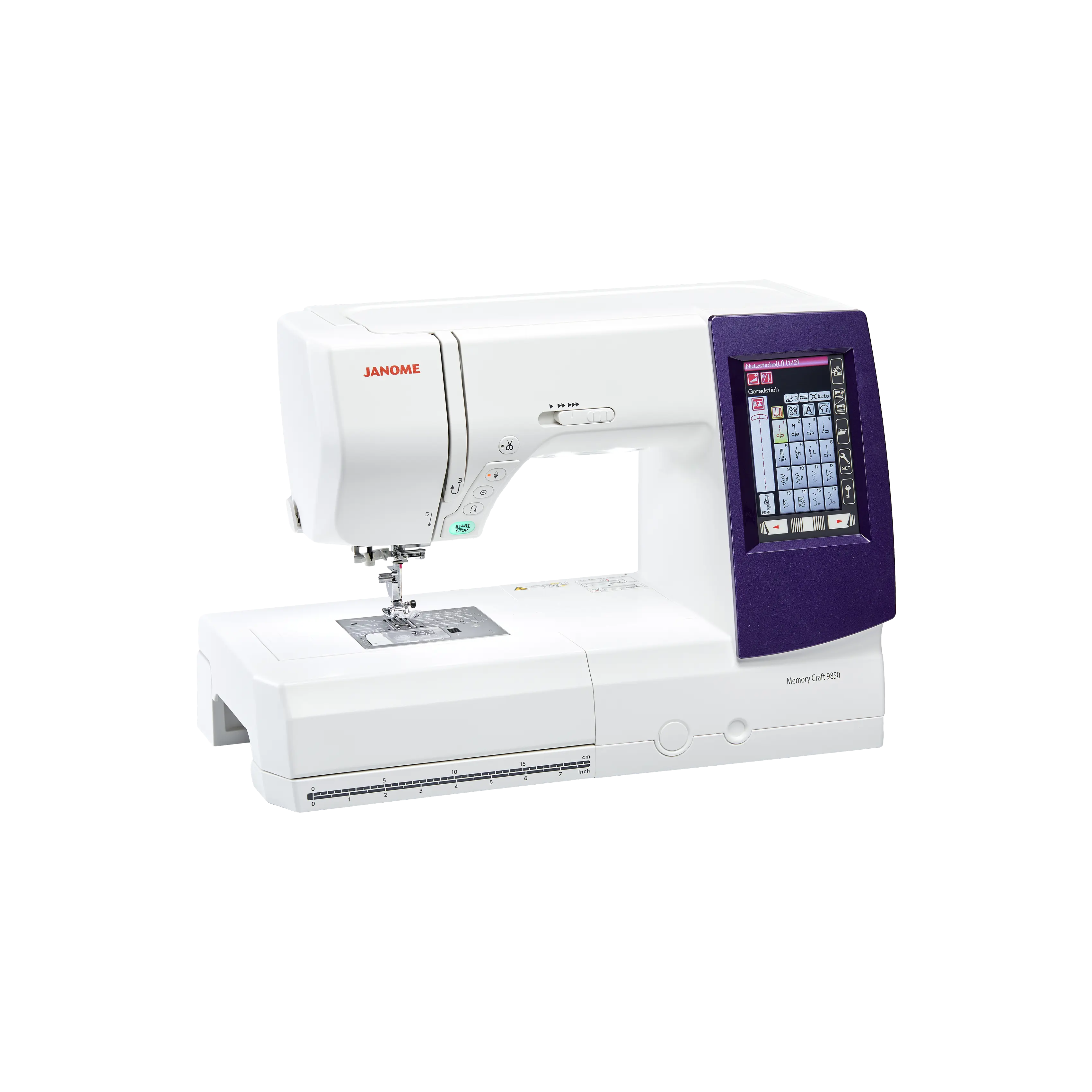 Janome Memory Craft 9850 Sewing and Embroidery Machine