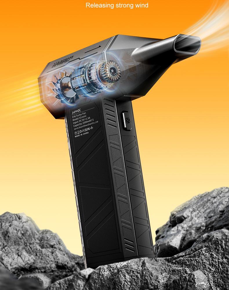 180W Ultra-Powerful Air Duster: 150K RPM for Violent Dust/Snow Removal. Blast Away Debris from PCs, Car AC Vents & Seat Corners, Furniture, Yard Leaves & Pet Hair. High-Speed Handheld Blower with Brushless Motor.