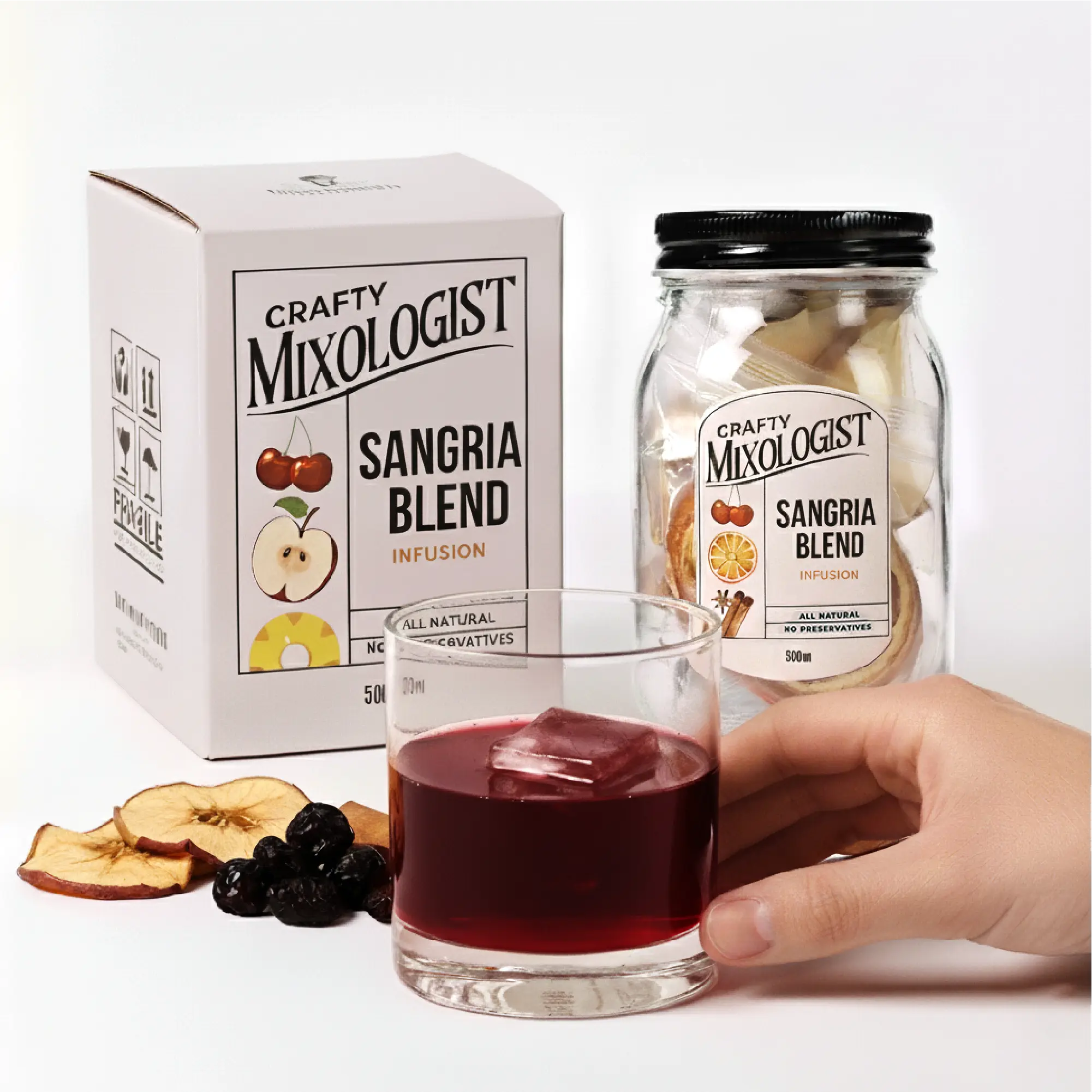 Infusion In A Jar Sangria - Cocktail Infusion Kit Gift Set