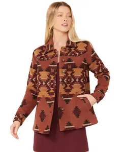 Idyllwind Women's Lane Southwestern Print Shacket - Iwho23w3-Pec