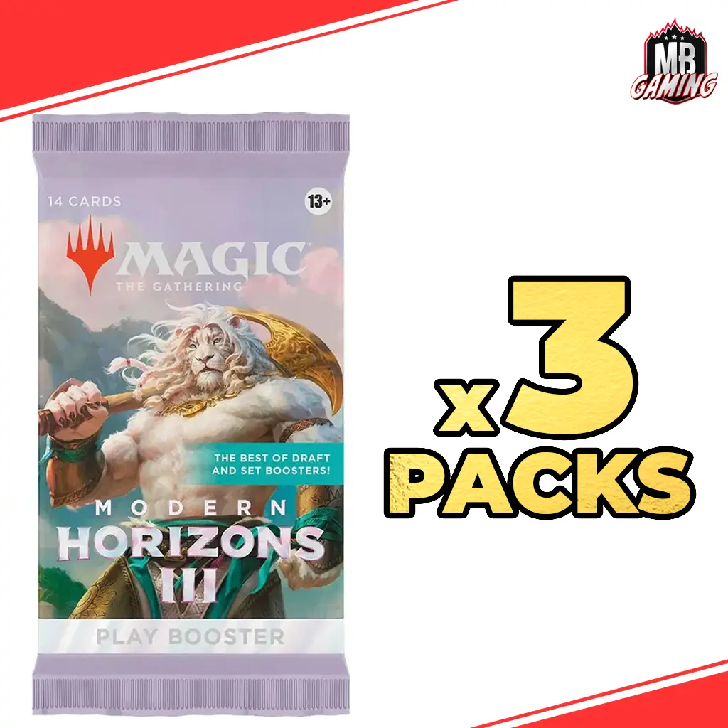 Magic The Gathering: Modern Horizons 3 Play Booster Pack (x3) - TikTok Shop Magic The Gathering: Modern Horizons 3 Play Booster Pack (x3) - TikTok Shop