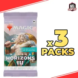 Magic The Gathering: Modern Horizons 3 Play Booster Pack (x3)