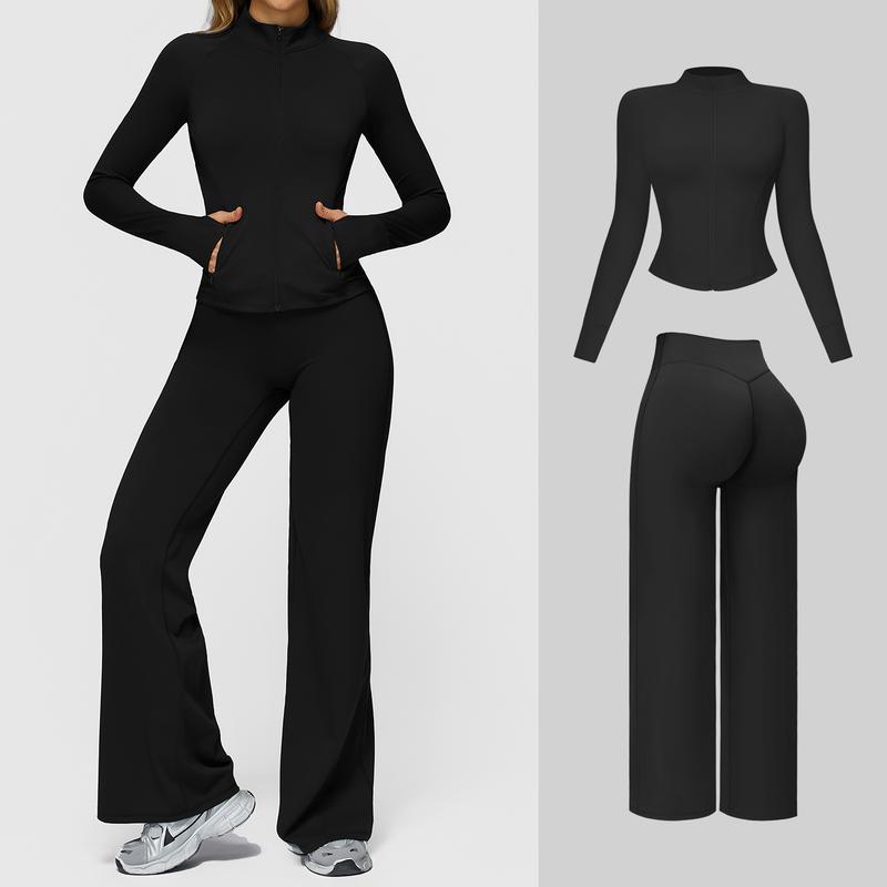 MFVIM Women's Sports Suit, Comfortable and Stylish Activewear Set for Workouts, Perfect for Yoga and Gym Sessions