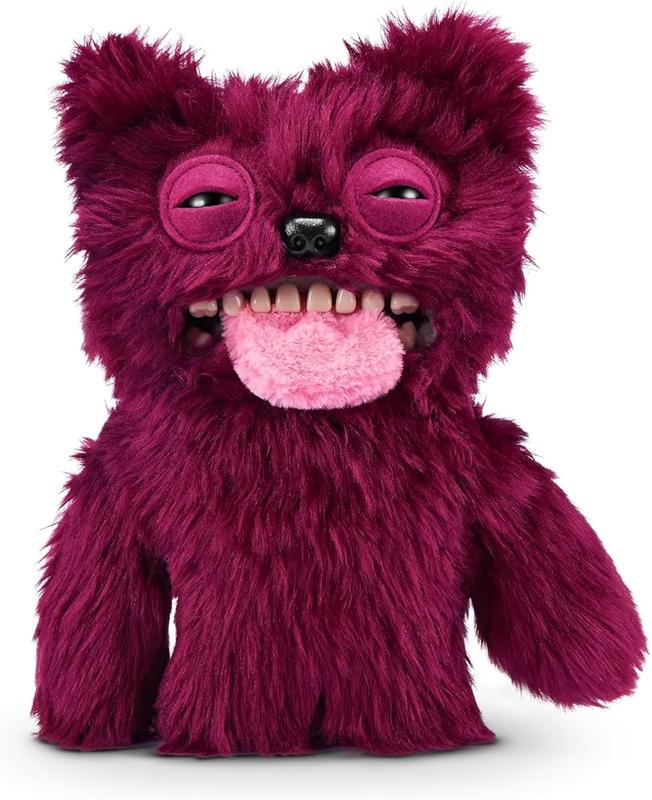 ZURU Fugglers Hairy Fuggs - Funny Ugly Monster Plush - 9 inches (Sir Belch)