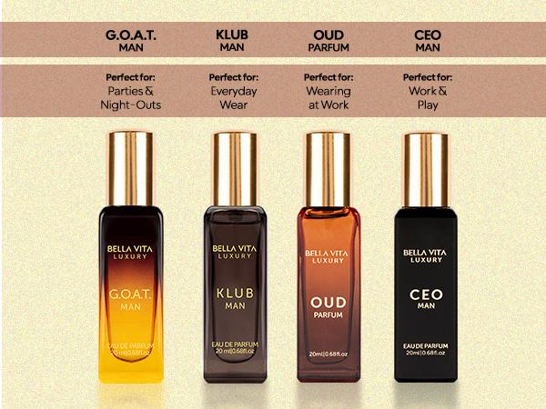 Bellavita Luxury Mega Collection Valentine Gift Set | Ultimate Perfume Combo | Men's Gift Set, Women's Gift Set & Unisex Gift Set | Multiple Eau De Parfums for Every Mood | Long-Lasting | Vegan & Cruelty-Free