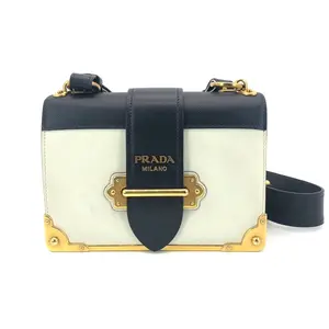 Pre-owned PRADA leather Crossbody Bags Pre loved Pallas Crossbody Bag