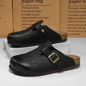 Men’s New Premium Closed-Toe Slip-On Clogs — Non-Slip, Wear-Resistant, for Office/Outdoor Use