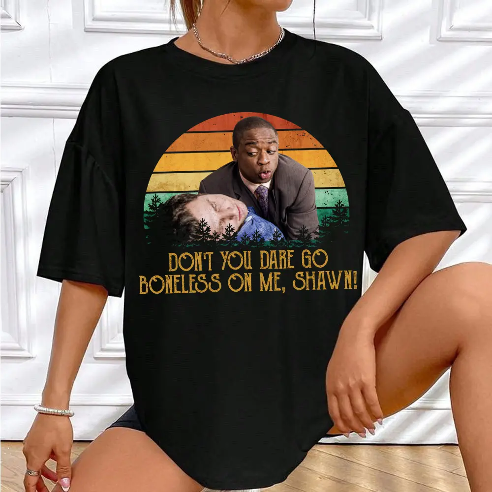 Don't You Dare Go Boneless On Me Shawm! Sweatshirt, Shawn & Gus Psych TV Show Sweatshirt TShirt Hoodie, Gift For Fans