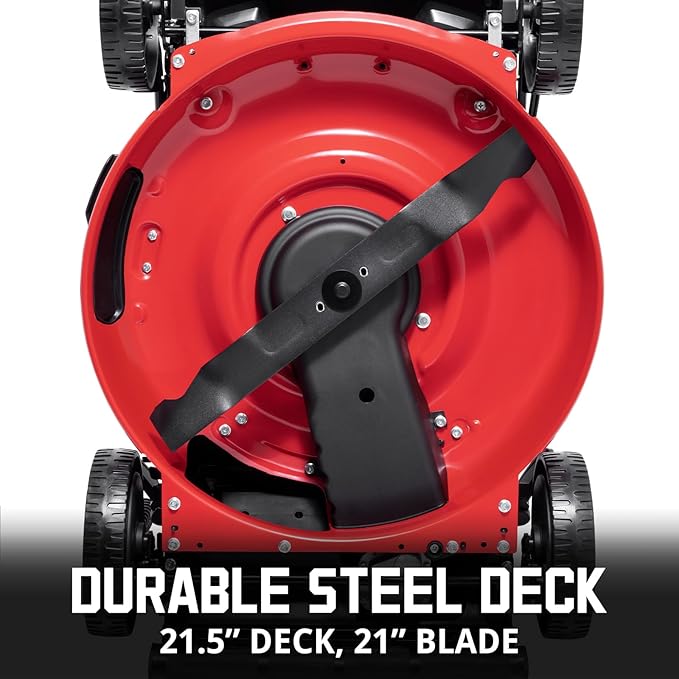 PowerSmart Gas Lawn Mower 21-Inch 144 cc OHV Engine 3-in-1 Push Mower with Bagging,Great for Lawn Business(DV8621P), reel mower, fly mower, rc mower