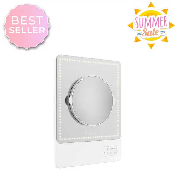 RIKI SKINNY DUO Warm & Cool Color Temperature Lighted Vanity Mirror