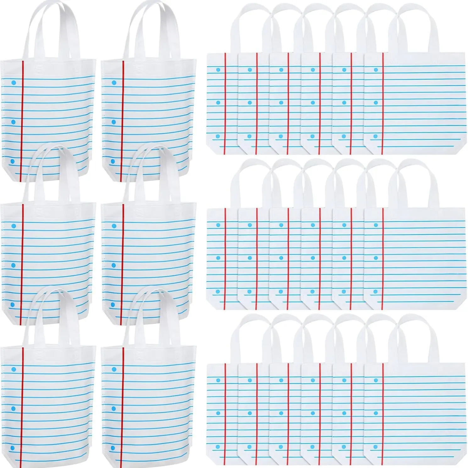 Notebook Tote Bags(24 Pcs)