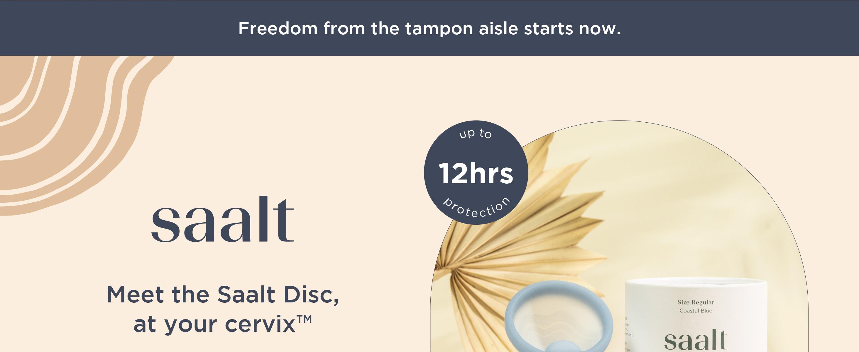 Saalt Menstrual Disc – Reusable Period Product