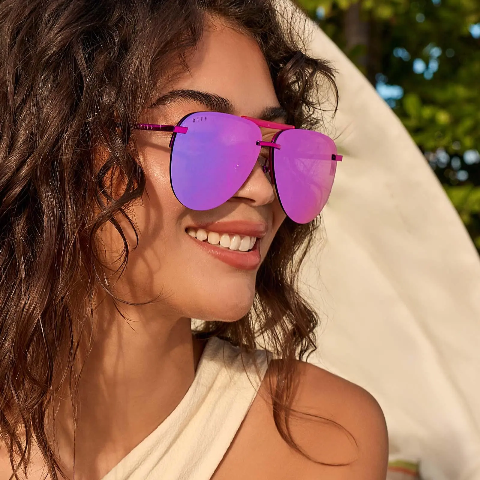 TAHOE - PINK RUSH METALLIC + PINK RUSH MIRROR SUNGLASSES  display picture 2