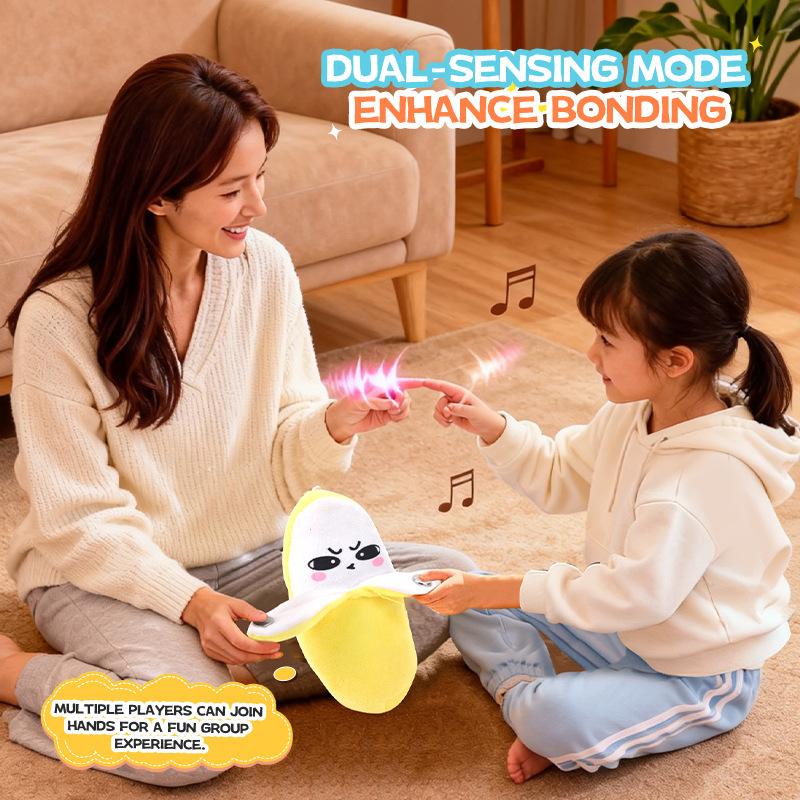 Interactive Music Plush Toy Set – Banana, Strawberry & Carrot Electric Plush Toys for Parent-Child Interaction, Valentine’s Day & Easter Party Fun Gift for Kids