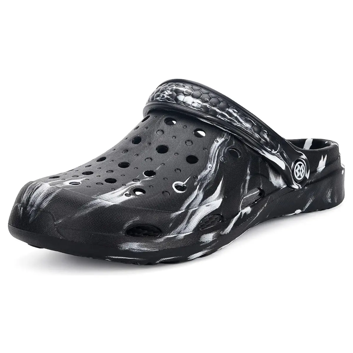 Mens Womens Garden Clogs Shoes Unisex Gardening Slip on Sandals Beach Slippers Tie-Dye Clog Girls Boys Flipflop