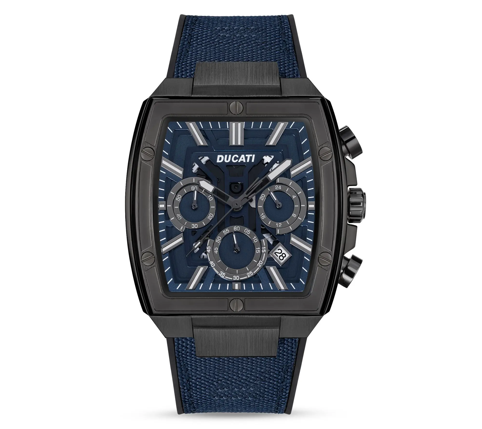 Ducati Corse Men's Stainless Steel Blue Dress Sport Watch