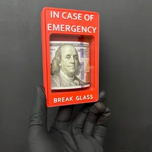 In case of emergency… break glass ” Because sometimes the real emergency is being broke.