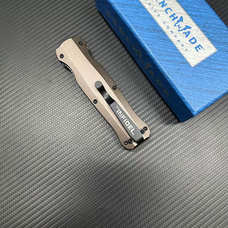 BM3320-edc- Tactical Knife, Aircraft Aluminum Alloy Handle, D2 High Hardness Blade, Total Length 23 cm, Weight 120 grams, Outdoor Camping  EDC Knife.