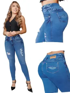 Colombian Jeans BonBonup 8609 butt lifter high waist tummy control push up effect skinny