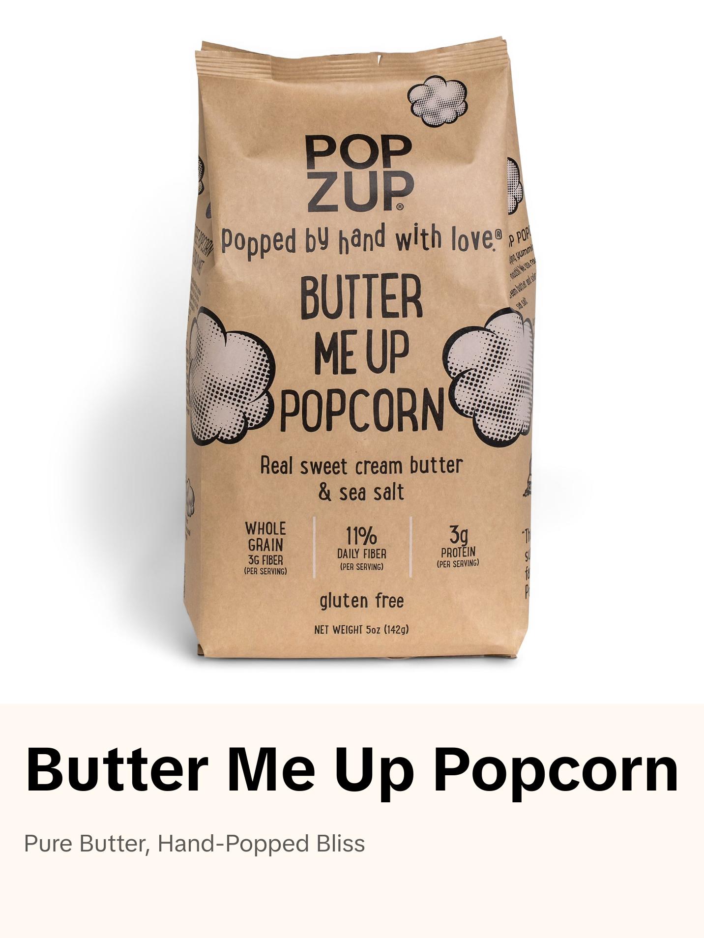 3 Butter Me Up Popcorn Bags - Family Size