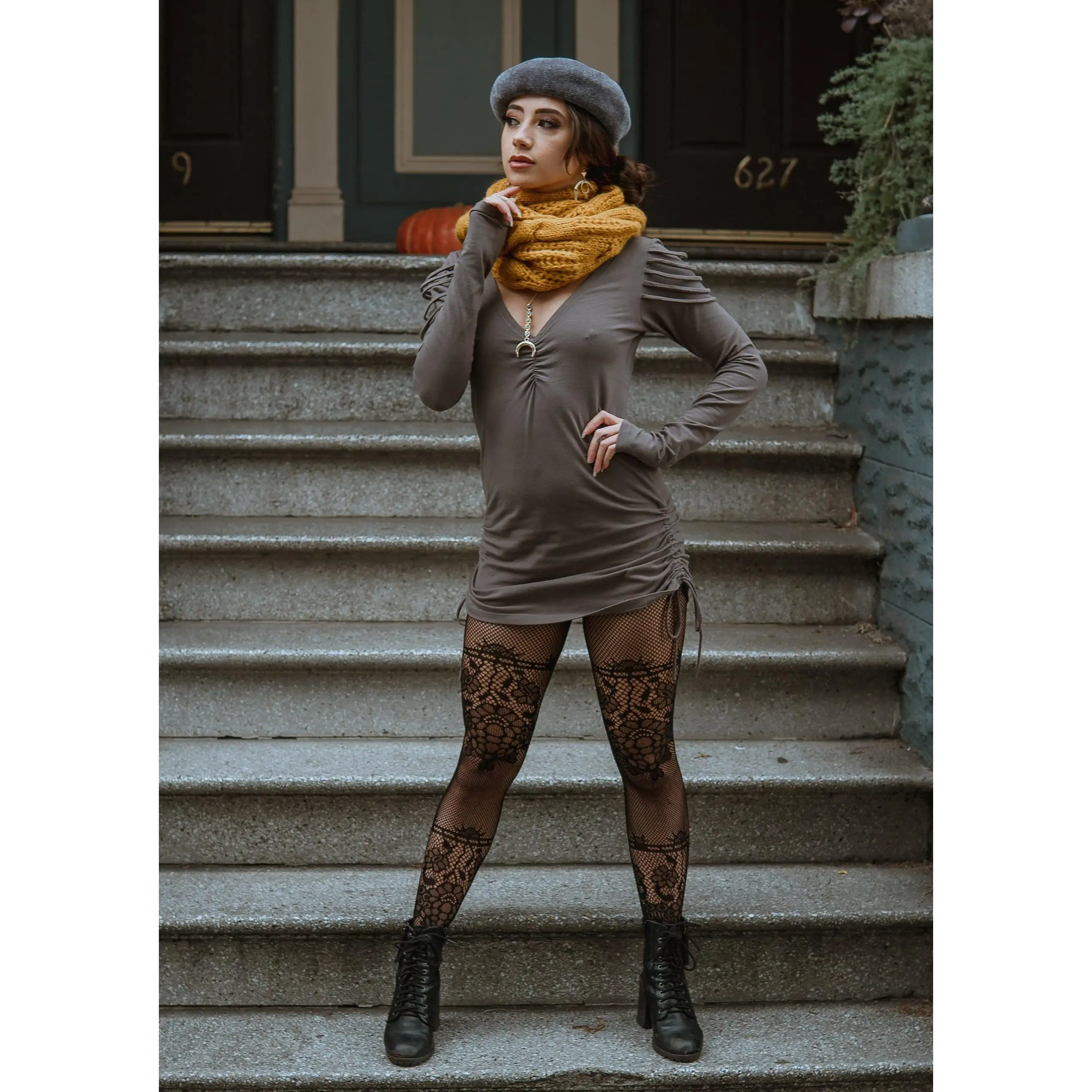 Cecile Long Sleeve Dress (2 colors)