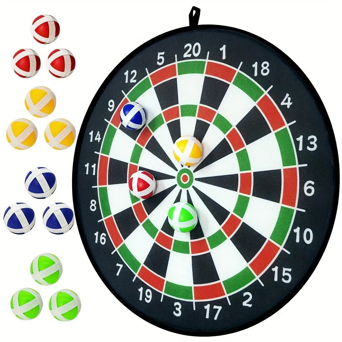 Dart Board Game Set, 1 Set Indoor Outdoor Balance Training Dart Board Game, Parent-child Interactive Game Props, Sports Toys for Indoor Outdoor, Darts Board Dartboard