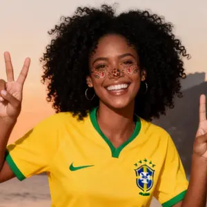 JOYTUTUS Football Face Stickers Set of 8 PCS Vibrant Soccer Ball & Trophy Designs for Match Parties Festivals Whitehenna