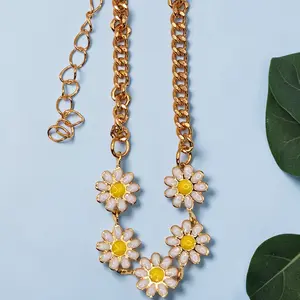 🌼 Golden Daisy Bloom Adjustable Bracelet