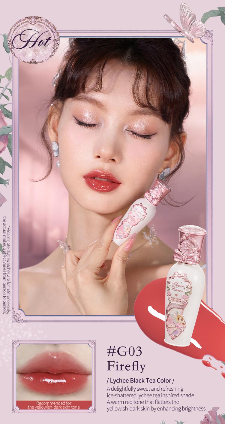 Flower Knows Midsummer Fairytales Collection Coating Lip Lacquer