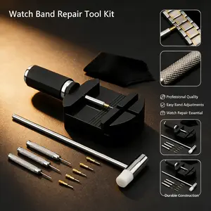 Professional Watch Repair Tool Kit - Watch Link Band Pin Remover - Repair Toolkit for Watch Band Adjustment & Bracelet Sizing