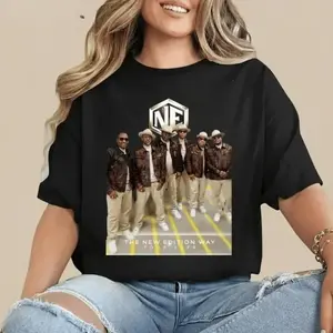 The New Edition Way Tour 2026 T-Shirt – NE R&B Legends Concert Graphic Tee, Classic R&B Music Fan Shirt, Vintage Tour Design, Perfect Gift for Music Lovers