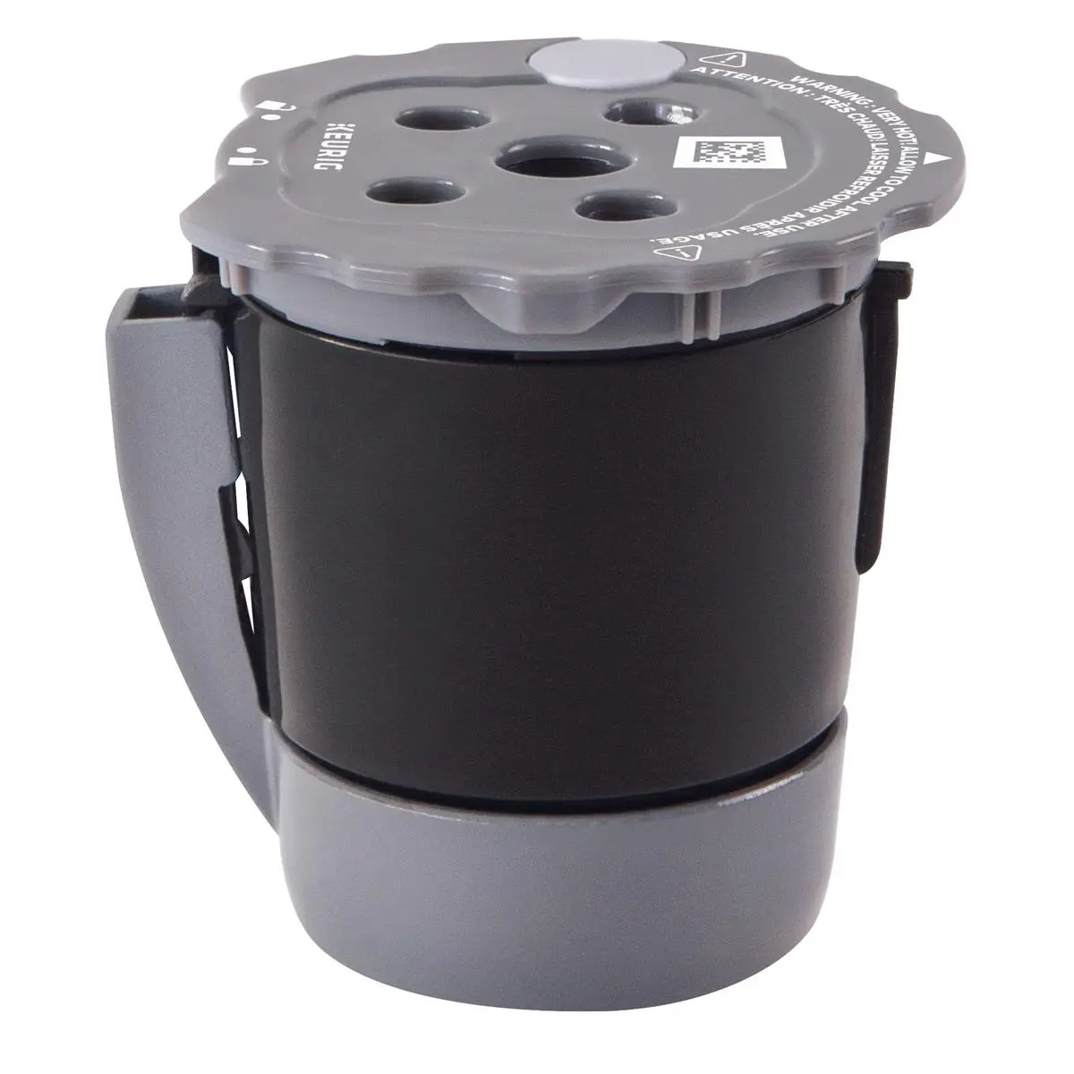 Keurig 6009625 1 Cups K-Cup Reusable Coffee Filter, Black & Gray