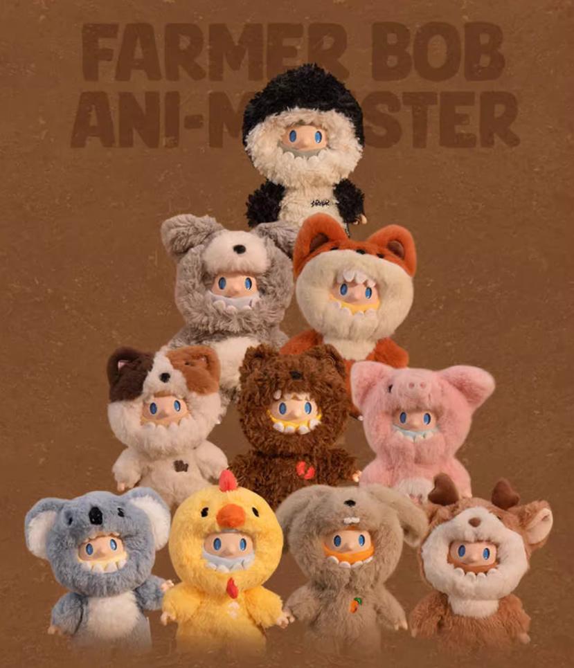 Farmer Bob ANI-Monster Series Plush Blind Box