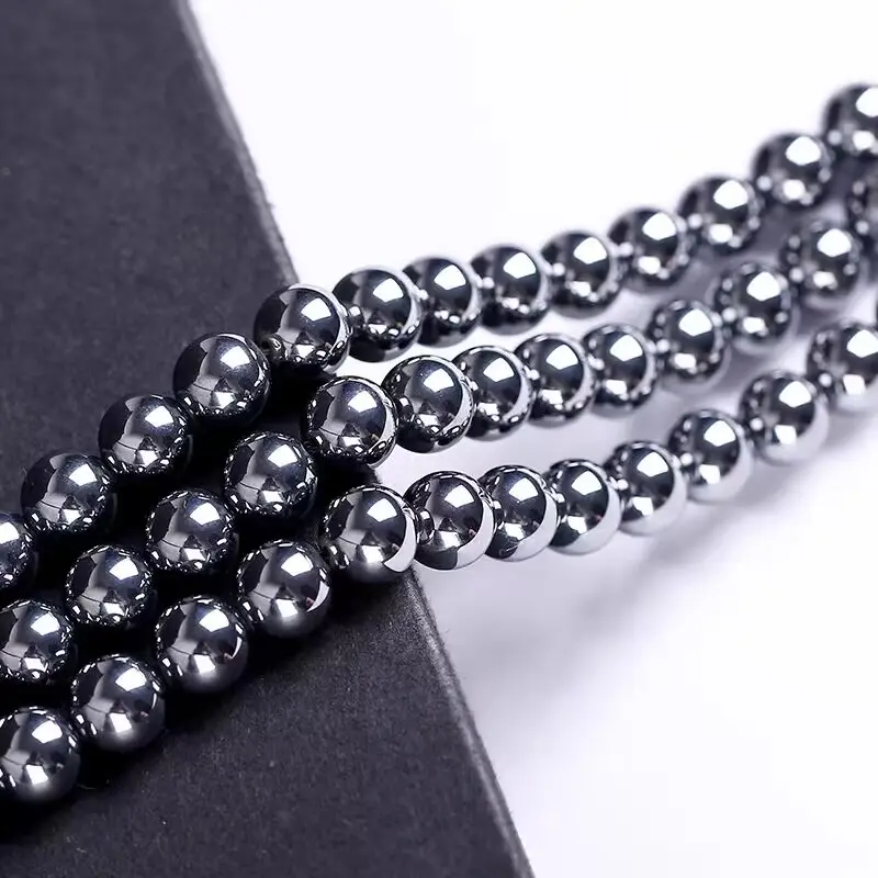 Hematite Round Beads